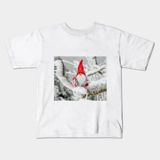 Santa Claus Gnome Kids T-Shirt